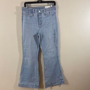 American Eagle Outfitters Light Wash Flare Jeans